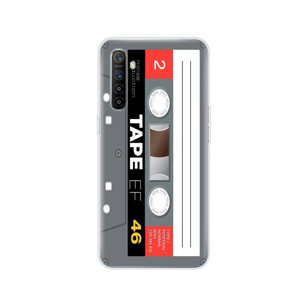

Для чохла Realme XT RMX1921 М яка TPU Задня кришка телефону Для OPPO RealmeXT Силіконовий бампер Сумка Coque 6,4 дюйма повний 360 Захисний Realme XT