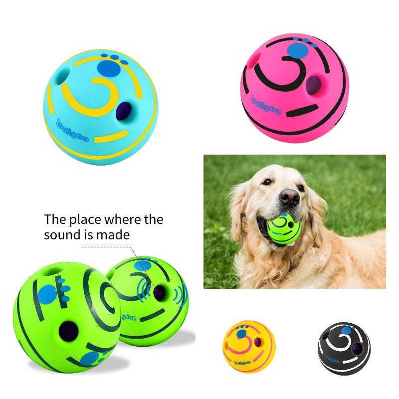 Sound Rolling Dog Giggle Ball Self High Molars Relieving Boredom Bite Resistant