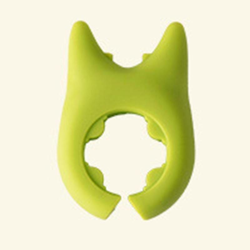 

Devil Kitchen Многофункциональный держатель для лопаток Силиконовый термостойкий стопор от перелива Крышка для кастрюли Защита от ожогов Подставка для ложек green,1pc