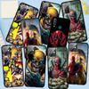 Case for iPhone 17 16 15 Xiaomi Poco F8 F7 X7 X6 M8 C85 C75 C71 Redmi Note 14 13 12 11 Pro Max A3 A4 14C 13C 15C Deadpool VS Wolverine Superhero Cover