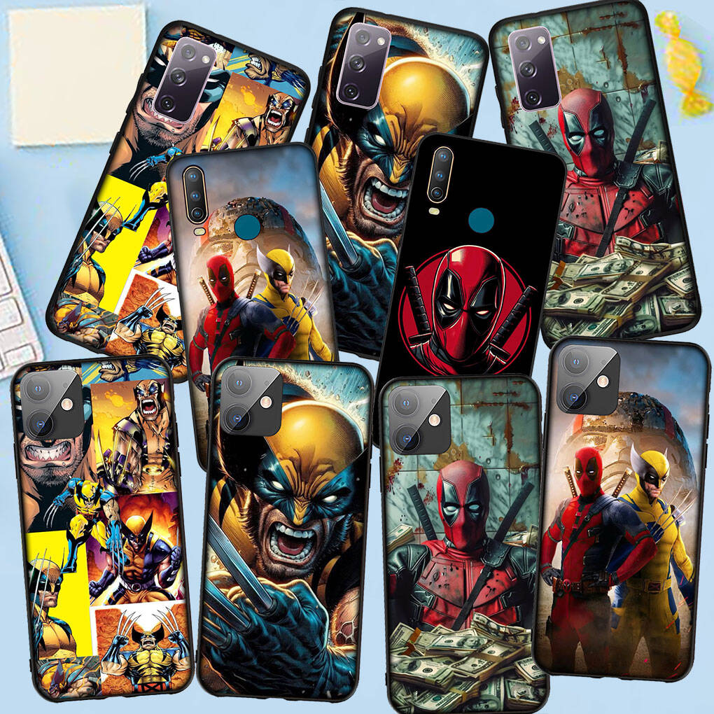 Case for iPhone 17 16 15 Xiaomi Poco F8 F7 X7 X6 M8 C85 C75 C71 Redmi Note 14 13 12 11 Pro Max A3 A4 14C 13C 15C Deadpool VS Wolverine Superhero Cover