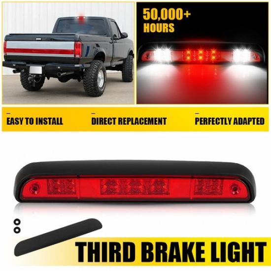 LED Third Light Brake Rear Lamp Cargo Red For White F150 F250 F350 Ford BRONCO