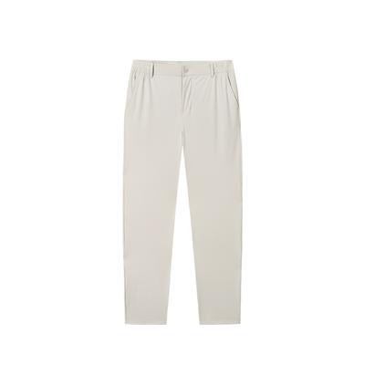 Training Series Solid Color Mid-Rise Breathable Versatile Tight Sports Long Pants Men Bottoms 152537512S-1