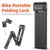 Bike Foldable Lock Antitheft Electric Bike Chainlock Bicycle Padlock Bicycle Motorcycle Safety Lock Bicycle Accessories
