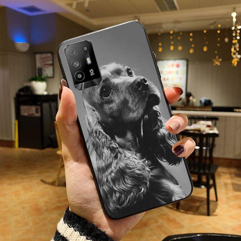 Harper kokršpaněl hellip štěňata psů Kryt na telefon Pro OPPO A74 A94 A3S A5S A9 A12 A15S A52 A53 A72 A73 2020 A91 5G Pouzdro coque