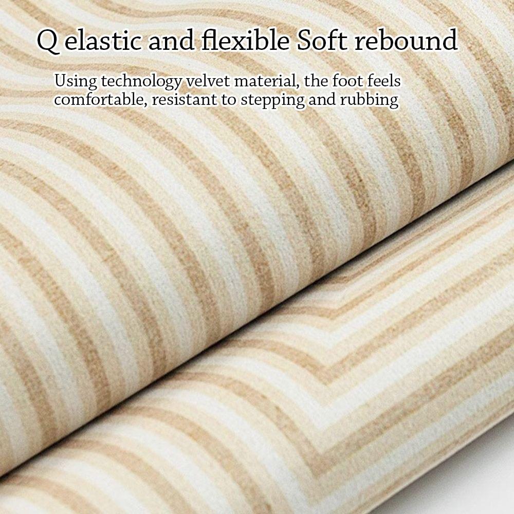 Pfingstrose Bodenmatte in Sonderform Rutschfeste Türdichtung für Wohnzimmer Teetisch Bettseite