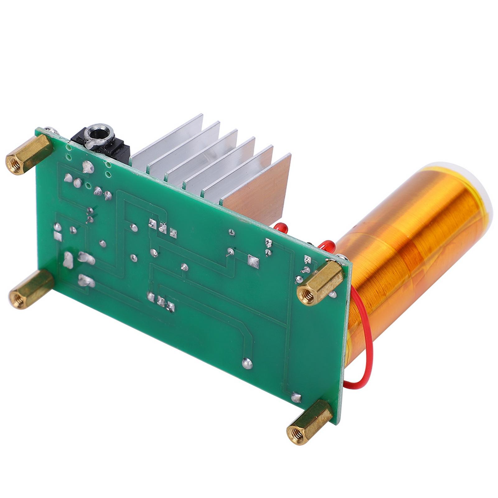 

Tesla Coil Module DIY Mini Assembly Plasma Speaker Electronics Kit 15W DC 15‑24V 2A