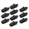 10pcs Tent Tarp Clip Plastic Crocodile Mouth Tent Awning Clamp for Outdoor Camping Canopy