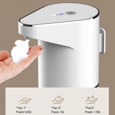 מתקן סבון אוטומטי חיישן RGB ללא מגע, משאבת סבון, מתקן סבון RGB ללא מגע עם אינדוקציה, קצף 3 שלבים לאוטומטי