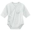 Newborn Baby Cotton Modal 3/4 Sleeve Wrap Bodysuit