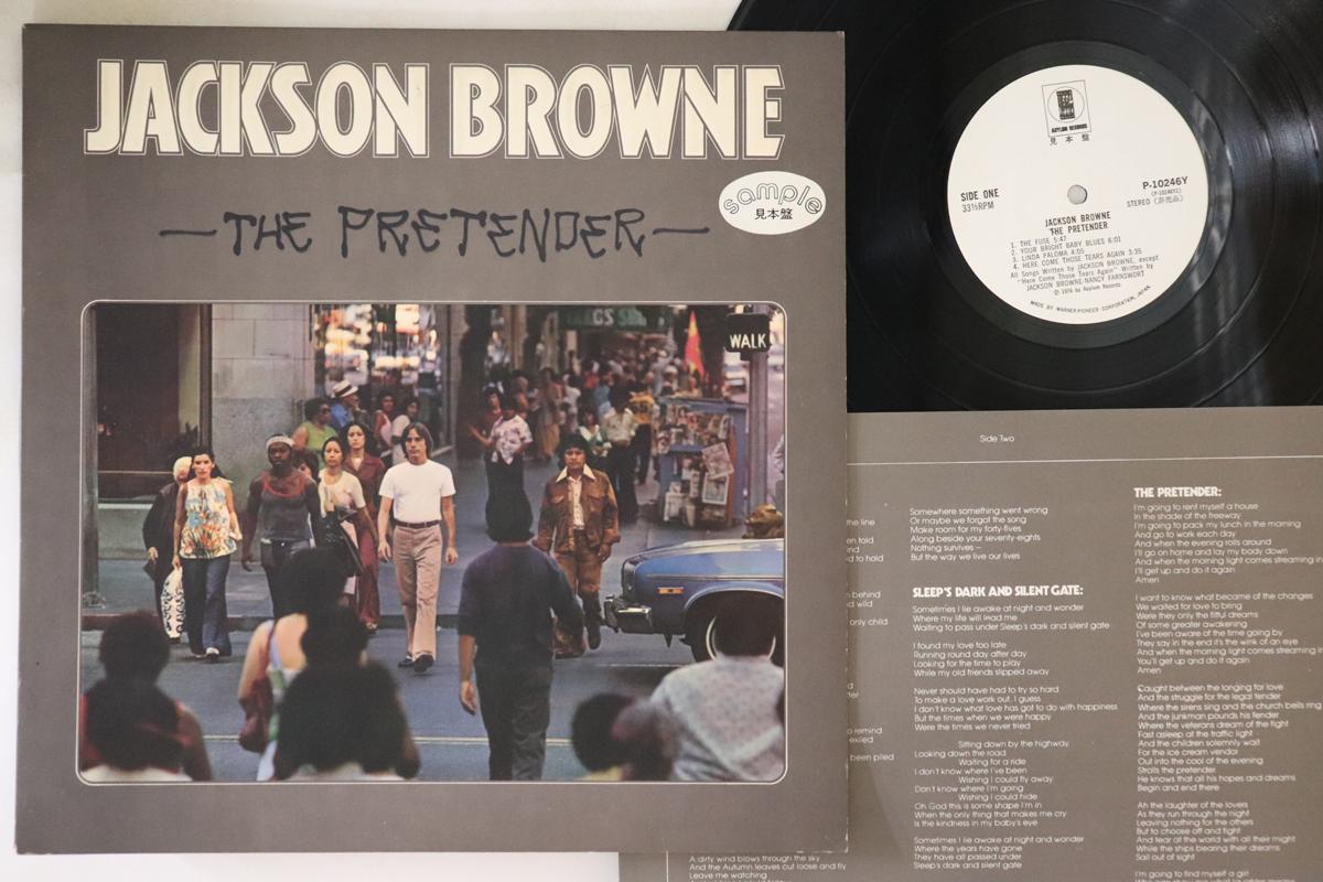 

LP Record JACKSON BROWNE - Pretender P10246YPROMO ASYLUM 1976 Japan Rock Used