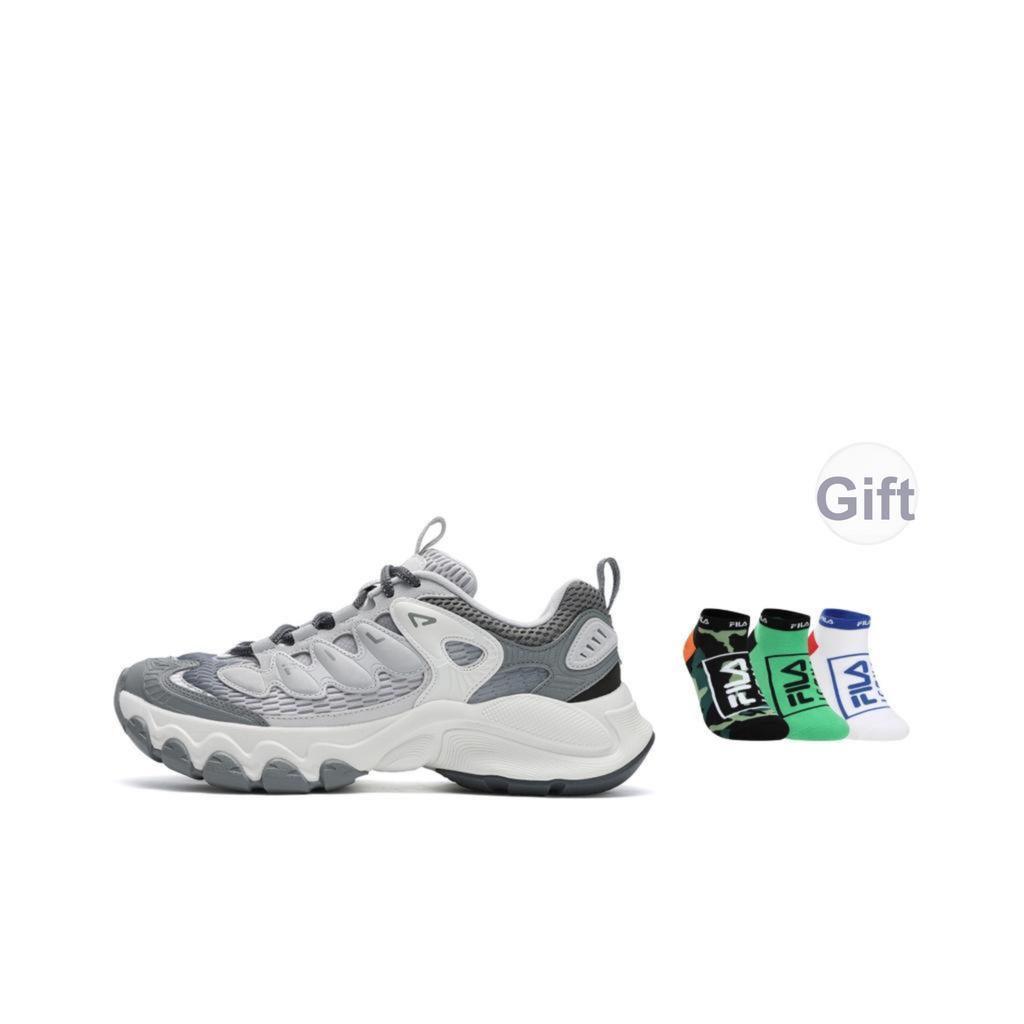 New FILA TRUFFLE 2.0 Mushroom Shoes Low Top Casual Shoes Men's Rain Mist Gray F12M531103FNN