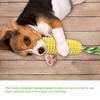 Tough Rubber Dog Chew Toy Corn Stick Design Interactive Squeaky Dog Toys  Medium Large Dogs