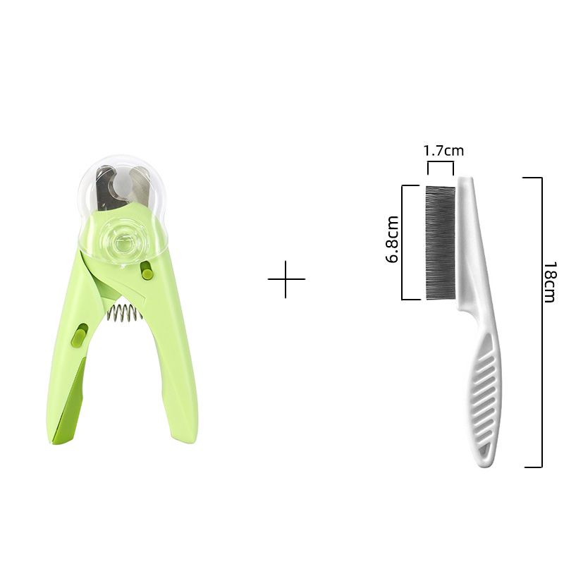 

Pet Dog Nail Scissors Small Dog Cat Special Small Size Dogs Medium-Sized Dog Nail Clippers with Light Blood Line Pet Supplies