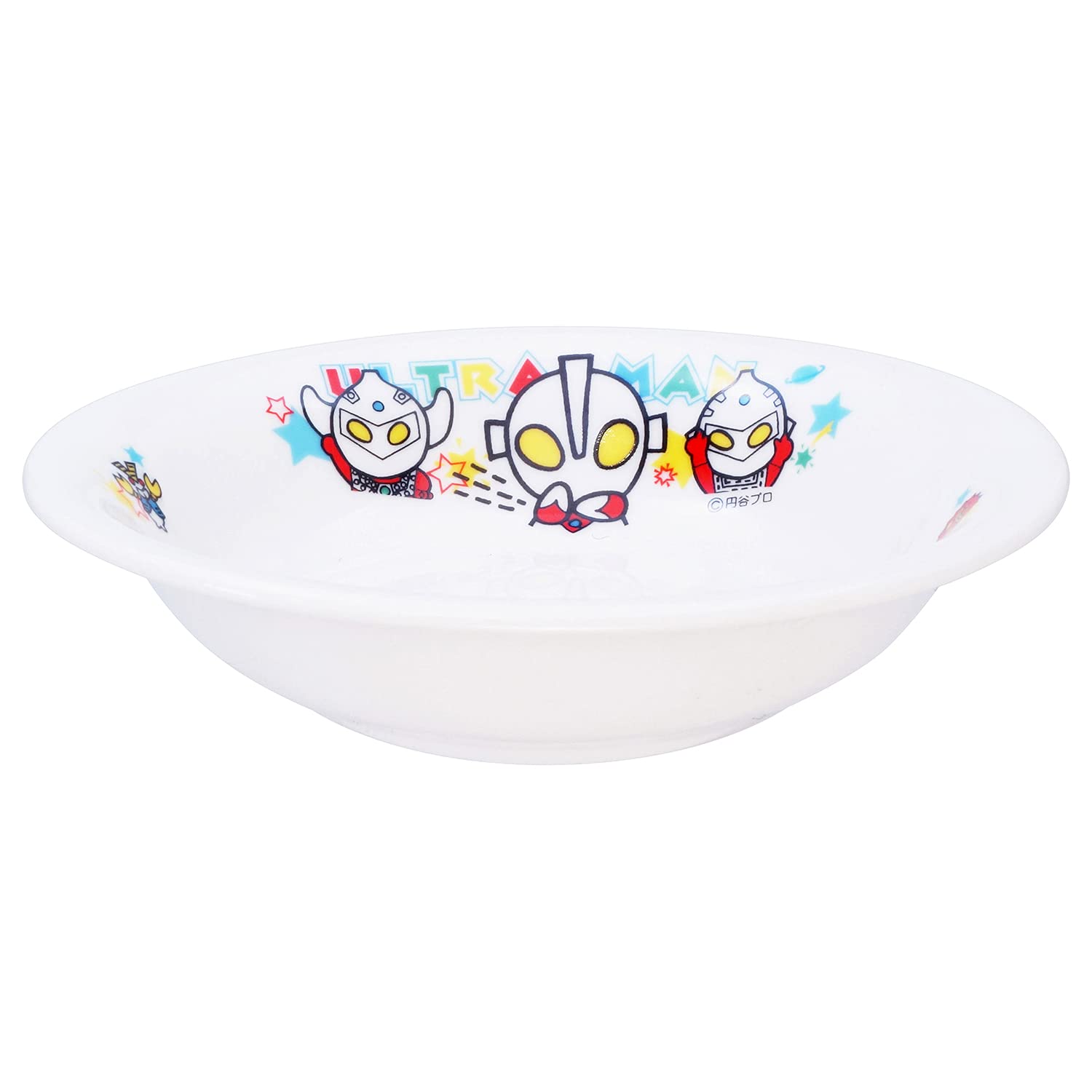 

Fruit Plate 15cm 058509 Ultraman (Deep Plate), Diameter, Children s Tableware, White, белый