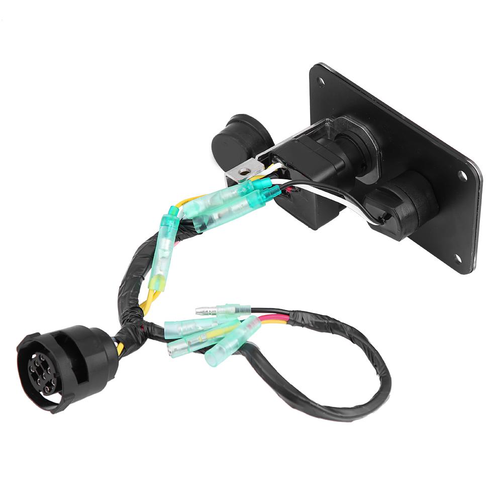 

Панель переключателей с одним ключом 12 В в сборе для подвесного мотора Yamaha Yacht 704825701200