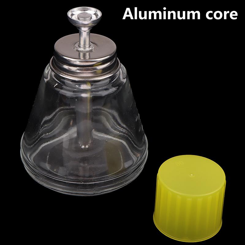 180Ml Glass Nail Art Pump Dispenser Cleaner Bottle Liquid Alcohol Bottle Phone Screen Repair Remover Cleaner Bottle Dispenser