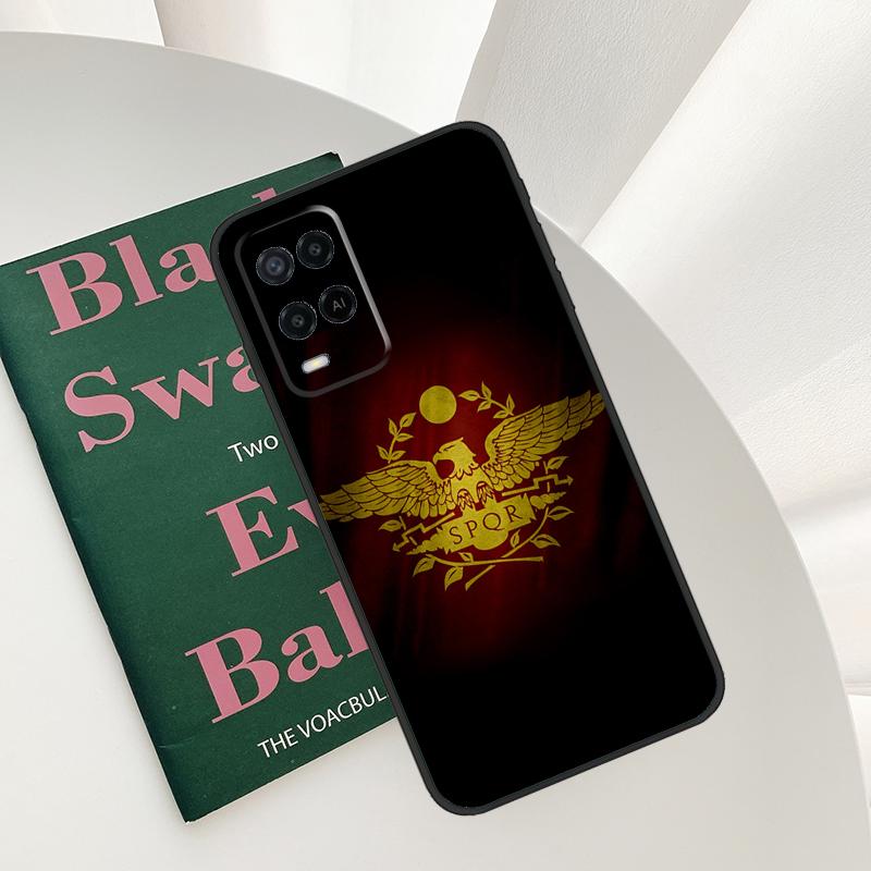 SPQR Roman Imperial Legion Case For Oppo A96 A76 A16 A15 A17 A52 A72 A54S A57S A58 A78 A98 A57 A77 A54 A74 A94 Cover