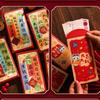 Traditional 2025 New Year Red Envelopes Cartoon Lucky Money Pockets  Wedding Birthday