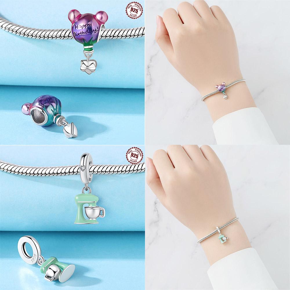 Copper Metal Daily Life sewing Machine Bead Component Charm Bead Component Compatible With Bracelet High Quality Fine Jewelry and Necklace Dangle