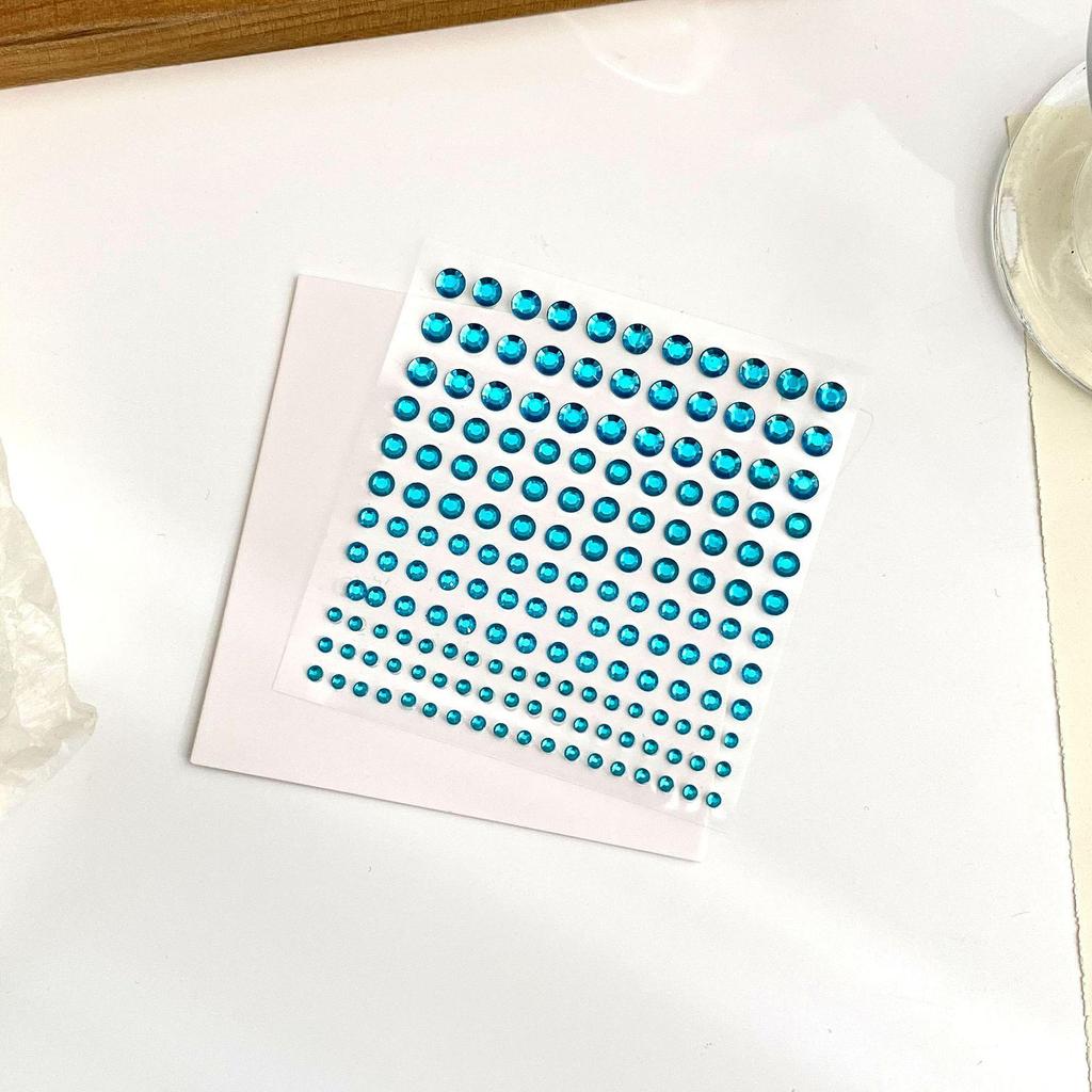 Diamant- und Perlenaufkleber für Kinder-Make-up, Nagelkunst und Bastelarbeiten