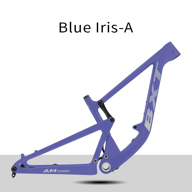 Telaio Full Suspension BXT 29er Boost, Telaio MTB in Fibra di Carbonio Gancio UDH, Boost 148x12mm, Escursione 100mm-120mm