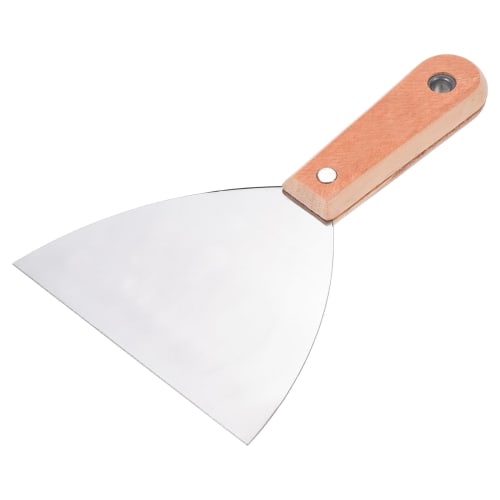 PATIKIL 12.5cm Scraper, Putty Knife, Petty Knife, Stainless Steel Blade, Wooden Handle, for Wall Paint Repair and Wallpaper Removal