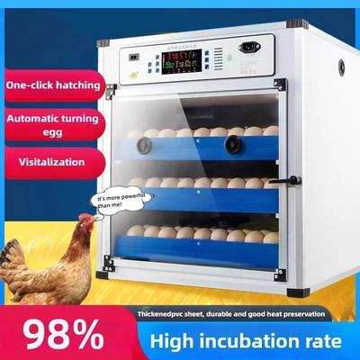 204 Eggs Incubator Automatic Turn Temperature Control Eggs Hatching Machine Chicken Duck Goose Incubator Farm Animal Supplies