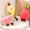 Fruit Watermelon Dragon Corn Fire Man Plush Fruit Toy Doll Cute Gift Decoration