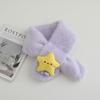 Thick Warm Children Winter Scarf Cartoon Star Shawl Scarves Fashion Cross Neck Scarf