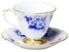 Okura Art Pottery Rose Cup Collection 2nd Edition "Noibara" Coffee Cup & Saucer, Coffee/Tea, Approx. 175cc, Made In Japan, 46C/A783-2