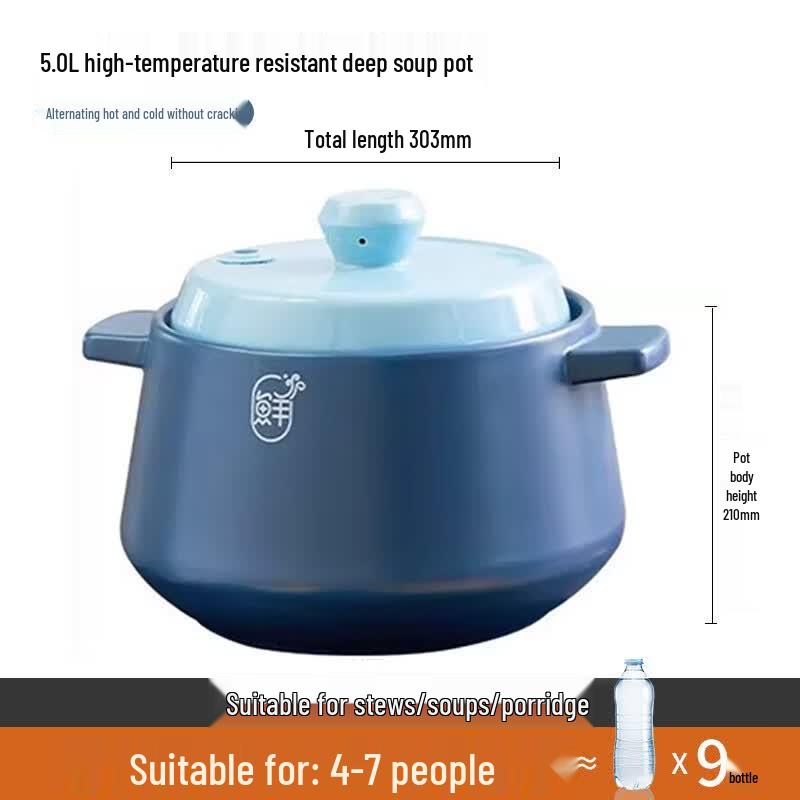 ASD Ceramic Claypot Micro-Pressure Stew Pot