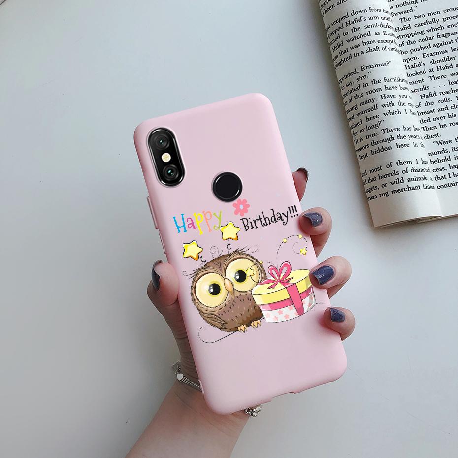 for Xiomi Xiaomi Mi A2 Lite Case Cover Daisy Flower Painted Soft Silicone Phone Case for Xiaomi Mi A2 A 2 MiA2 Lite Bumper Coque