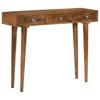 Mango Wood Console Table Solid 102 x 30 x 79 cm
