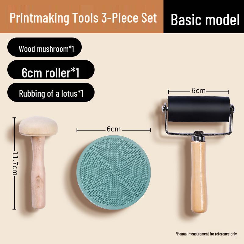Special Edition A4/A5 Foam Board Printmaking Set: Carving Boards, Student Paints, Drawing Inks, Handmade Mat Board Tools