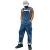 Herre Plus Size Blå Jeans Overall Jumpsuit Arbejdstøj Hot Denim Overall Stor Størrelse Fås 30 32 34 36 38 40 42 44 46 48 50