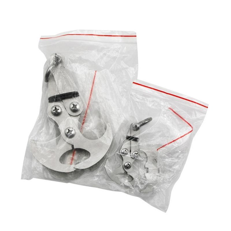 Gravity Grappling Hook Stainless Steel Grappling Hook Survival Folding Rock Climbing Claw Oudoor Climbing Tool