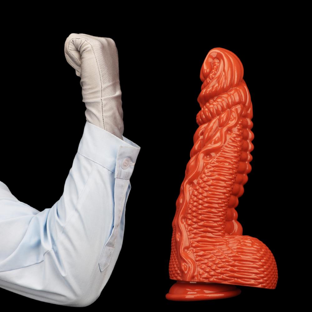 Extra große Analplugs PVC Dildo Masturbatoren Fisting Sexspielzeug Strap-on Penis Realistischer Penis BDSM