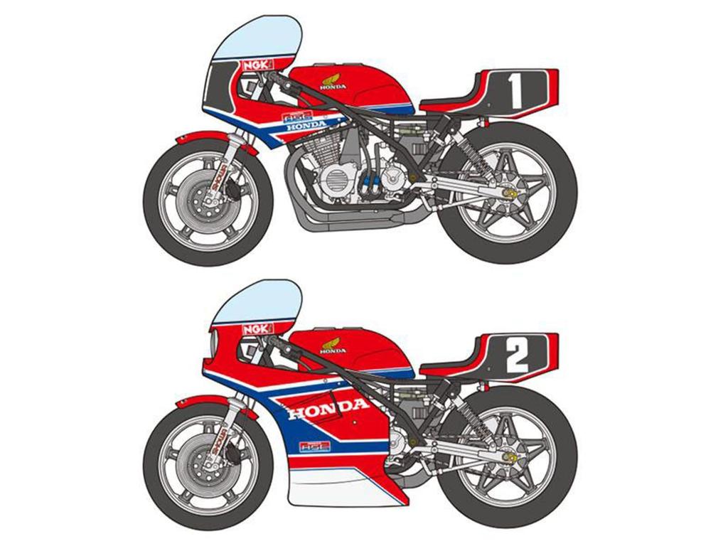 Tamiya 1/12 Motorcycle Series No. 14 Honda RS1000 Endurance Racer Plastic Model Kit 14014