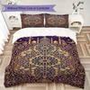 Muslim Pattern Bedding uilt Set uilt Cover Pillowcase Home Decoration Birthday Gift (1 * duvet cover + 2 * pillowcase  without core)126