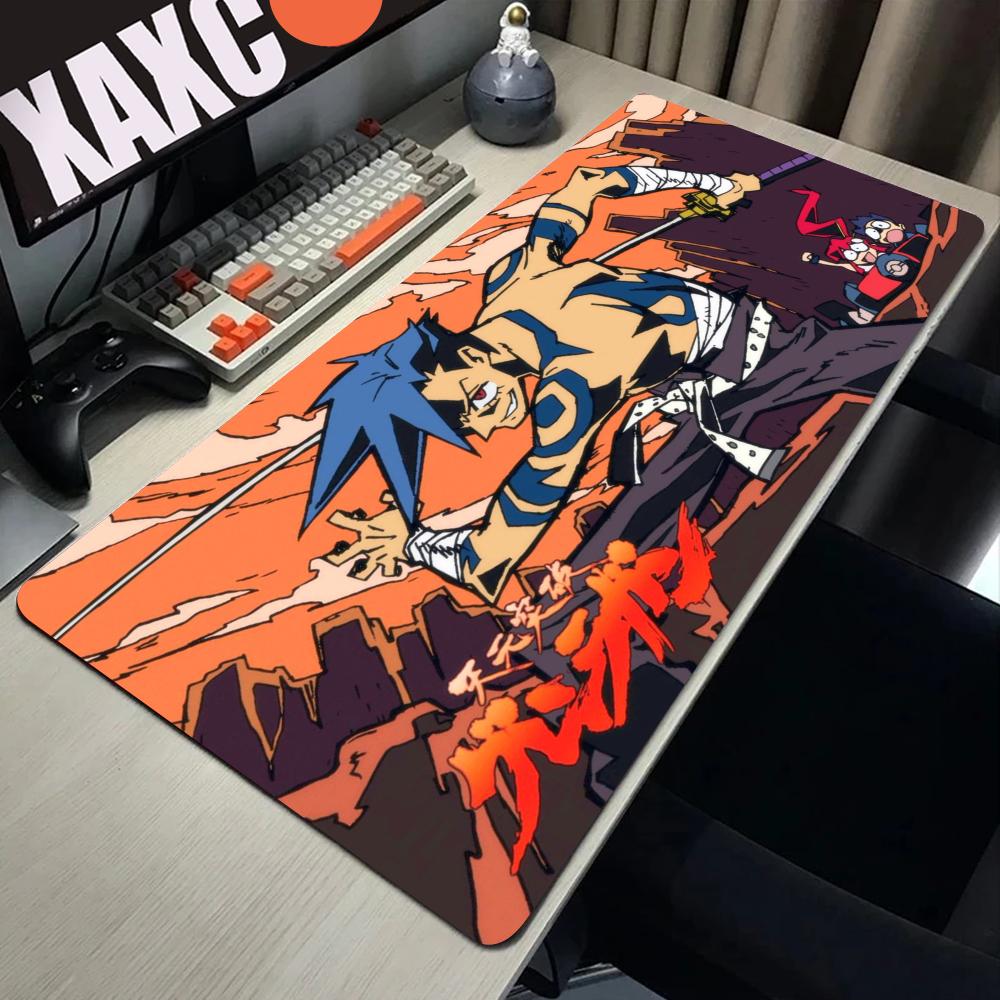 Gurren Lagann Podložka pod myš Velká Herní příslušenství Podložka pod myš Podložka pod klávesnici Podložka na stůl XXL Podložka pod myš k počítači Herní PC Podložka pod myš k notebooku