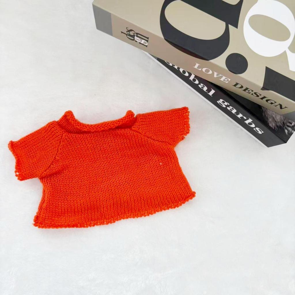 Little Bear Cotton Hoodie Sweater for 30cm Plush Doll Toy Accessories