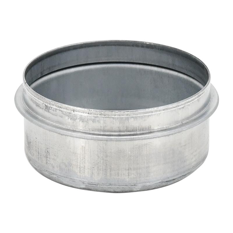 2.44 Bearing Grease Cover Dust Cap Trailer Axle Wheel Hub with Rubber Plug Compatible with Dexter Compatible with Boat Trailer