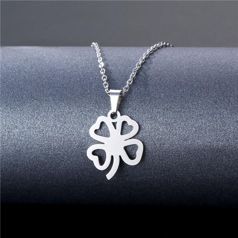 [Neue Titanstahl Kurze Choker Halskette Hip Hop Street Anhänger Kette Für Trendige Mädchen Ausgeh Accessoires]