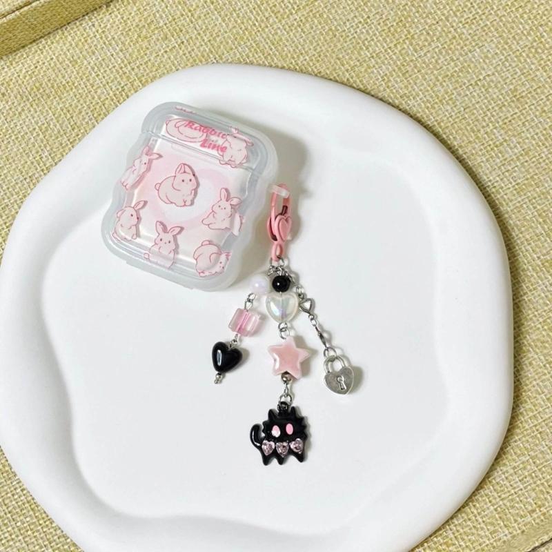 Cute Keychain Lanyard String Butterfly Bowknot Phone Chain Lanyard Y2K Bowknot