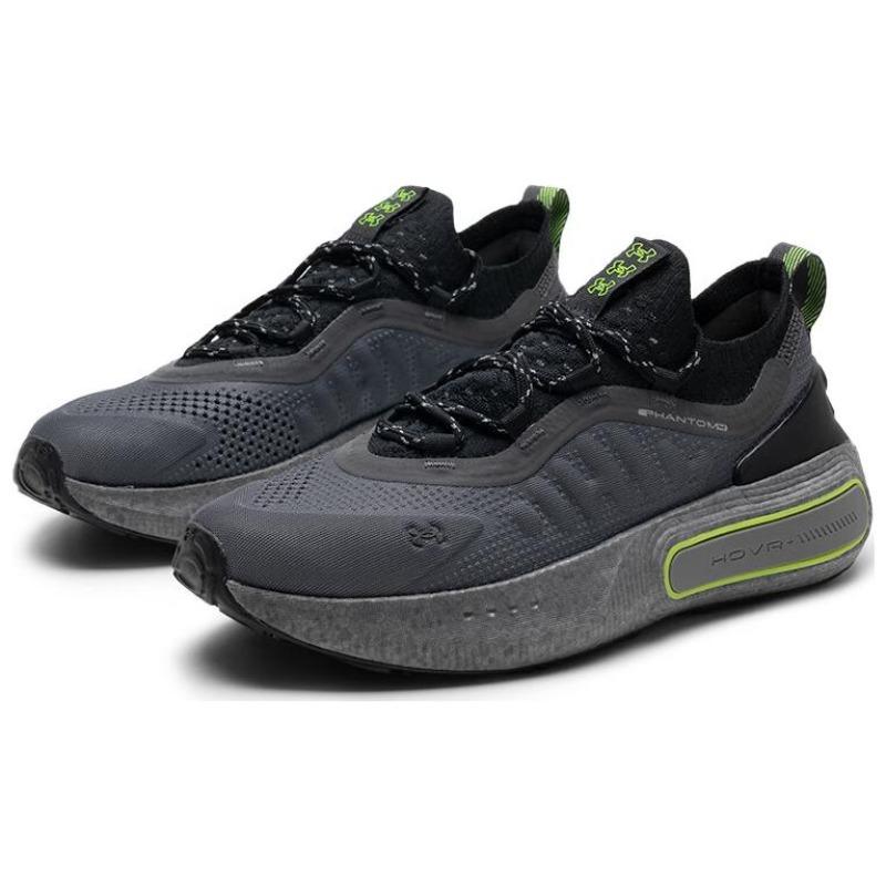 Under Armour Phantom 4 Comfort Stylish Low Daily Casual Shoes Unisex Gray 3027672-025