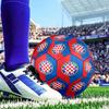 Hajduk Split Football Crest Size 5 Soccer Ball, Suitable for Training and Matches, High-Elasticity, Wear-Resistant Material Gift for Fan