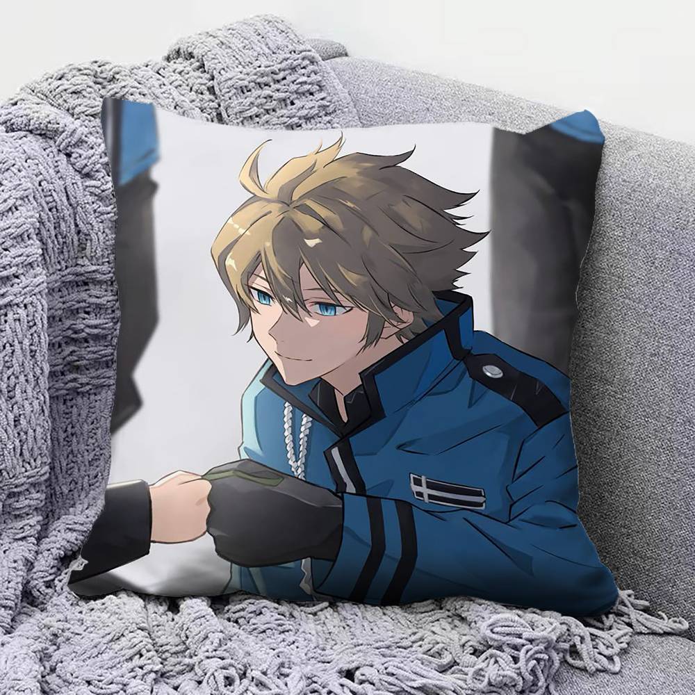 World Trigger Manga  Pillow Covers Home Sofa Cushion Covers and Aecorative Custom