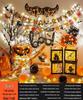 Halloween Kindergarten Party Wall Decor: Balloons & Props for Kids' Atmosphere
