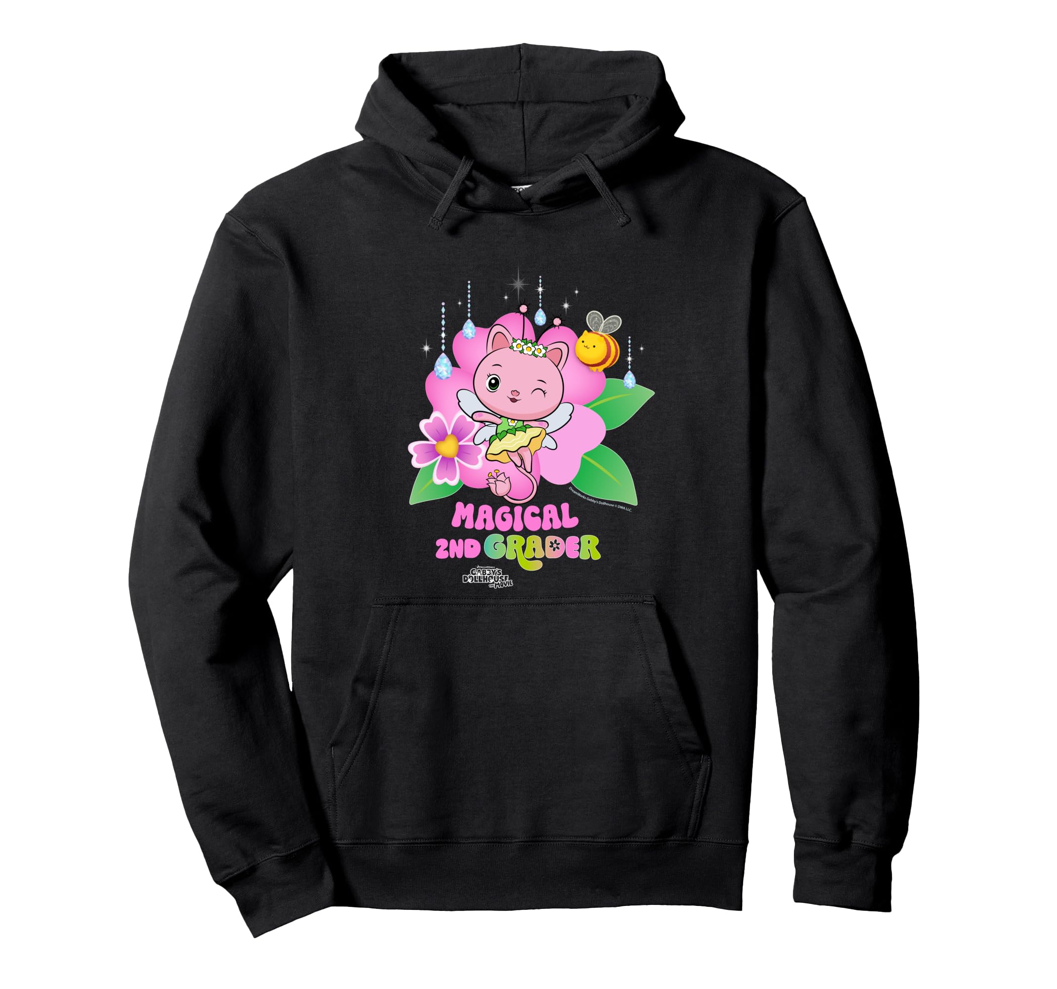 

DreamWorks Gabby s Dollhouse Magical Second Grader Hoodie